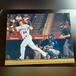 LA Angels autograph signed photo Mark Trumbo MLB Mike Trout Shohei Ohtani